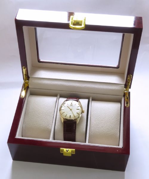 NEAR MINT ALL ORIGINAL SOLID 9CT GOLD IWC 8541B AUTOMATIC CHRONOMETER 1969 - ADDITIONAL PHOTO 9