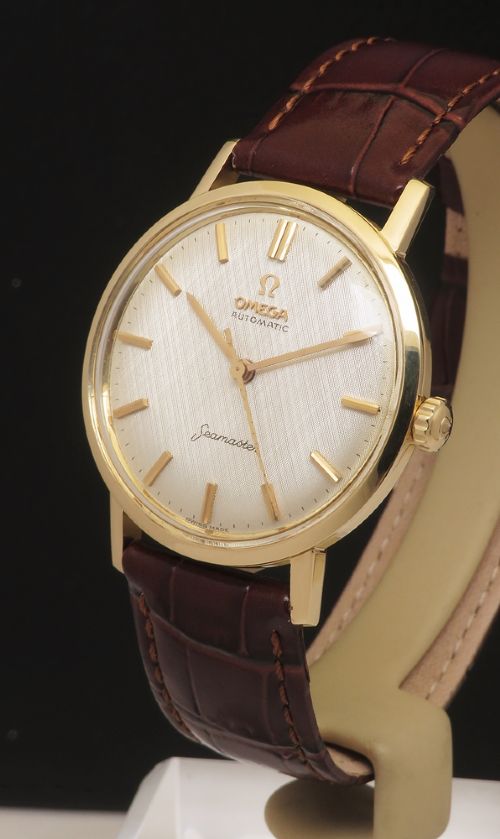 MUSEUM QUALITY 18CT GOLD OMEGA SEAMASTER DEVILLE WITH BOXES PAPERS AND BUCKLE FROM 1962 - ADDITIONAL PHOTO 2