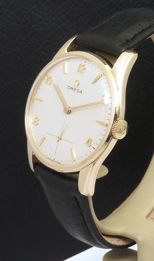 MINT ORIGINAL SOLID 9CT GOLD OMEGA CALIBRE 269 WITH BOX FROM 1964 - ADDITIONAL PHOTO 2