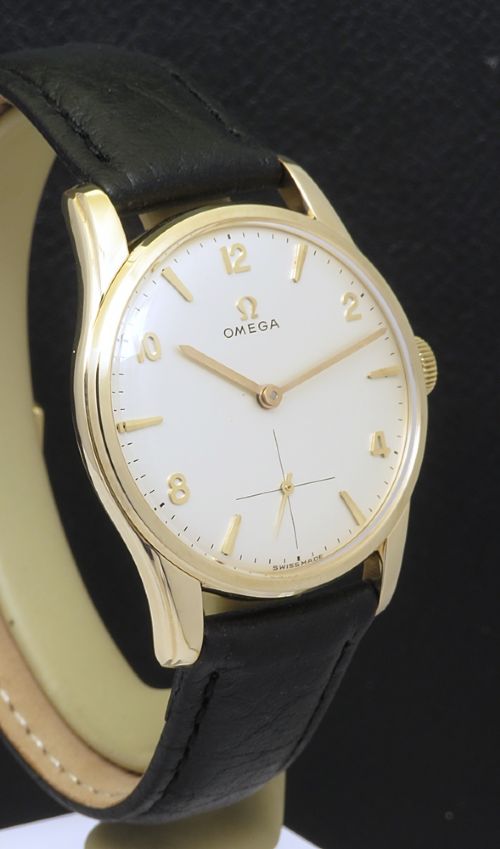 MINT ORIGINAL SOLID 9CT GOLD OMEGA CALIBRE 269 WITH BOX FROM 1964 - ADDITIONAL PHOTO 4