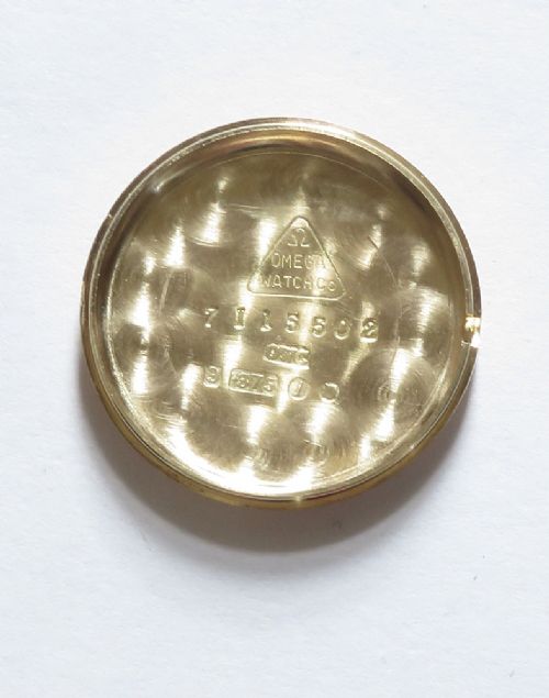 Mint Unworn Solid 9ct Gold Omega Ladies Watch With Box From 1966 View VII