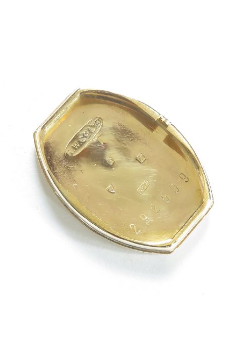 A 9ct yellow gold ladies Tudor Royal cocktail watch featuring a tonneau case and an articulated gold link bracelet. View IX