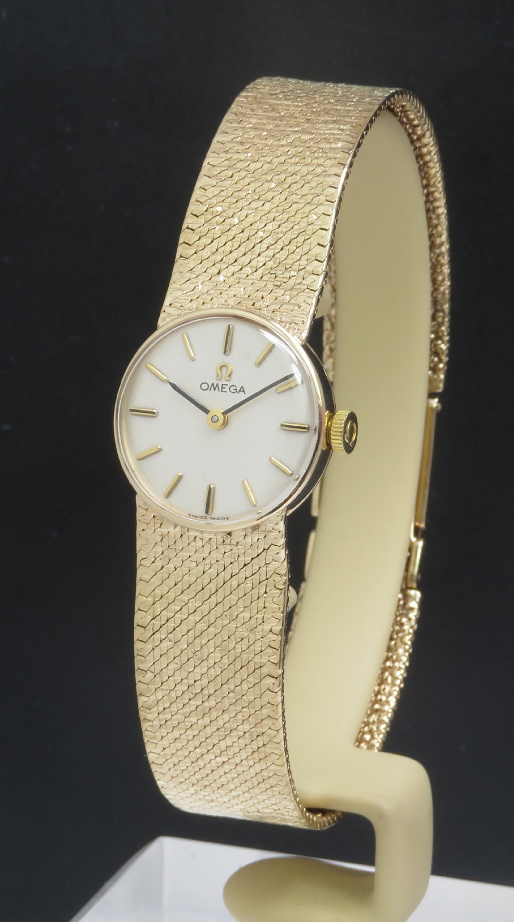 Beautiful Solid 9ct Gold Omega Ladies Cocktail Watch c1965