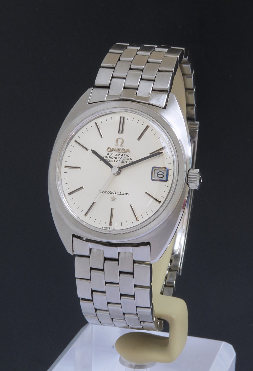 Original Omega Constellation 'C' Chronometer Box and Papers c1969