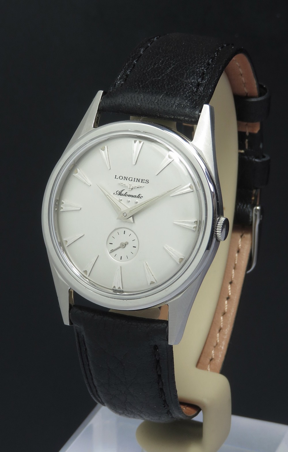 Rare Longines 19A Automatic Art Deco c1956