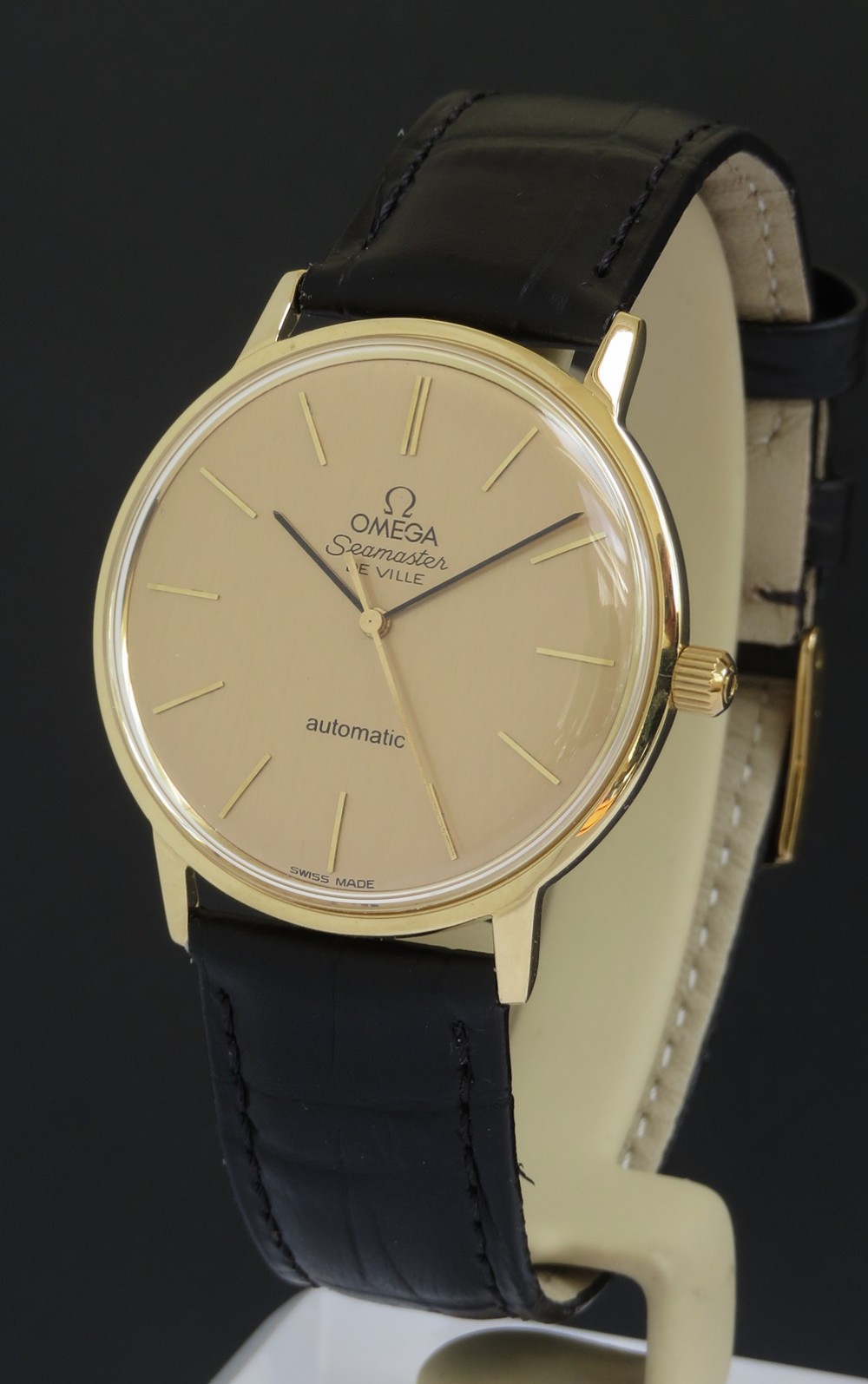 Solid 18ct Gold Omega Seamaster Automatic Slimline Deluxe c1966