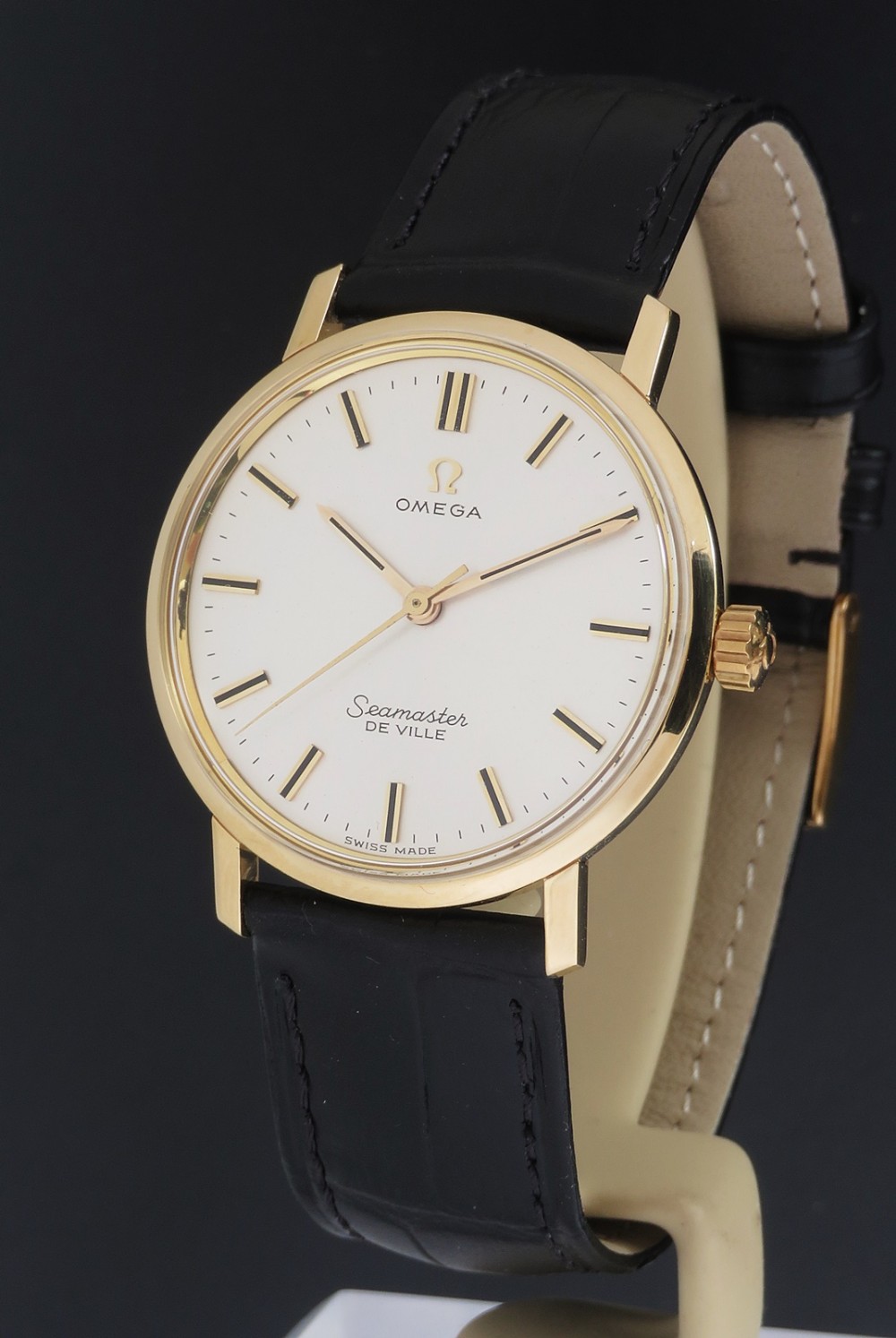 Mint Solid 18ct Gold Omega Seamaster De Ville Calibre 601 c1966