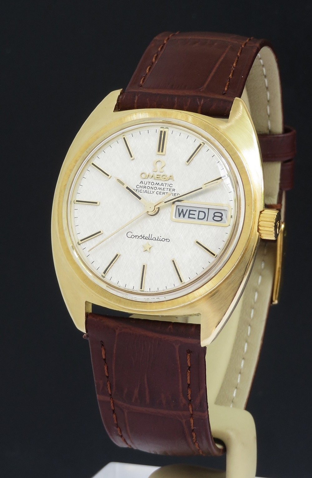 Solid 18ct Gold Omega Constellation Chronometer Automatic c1968