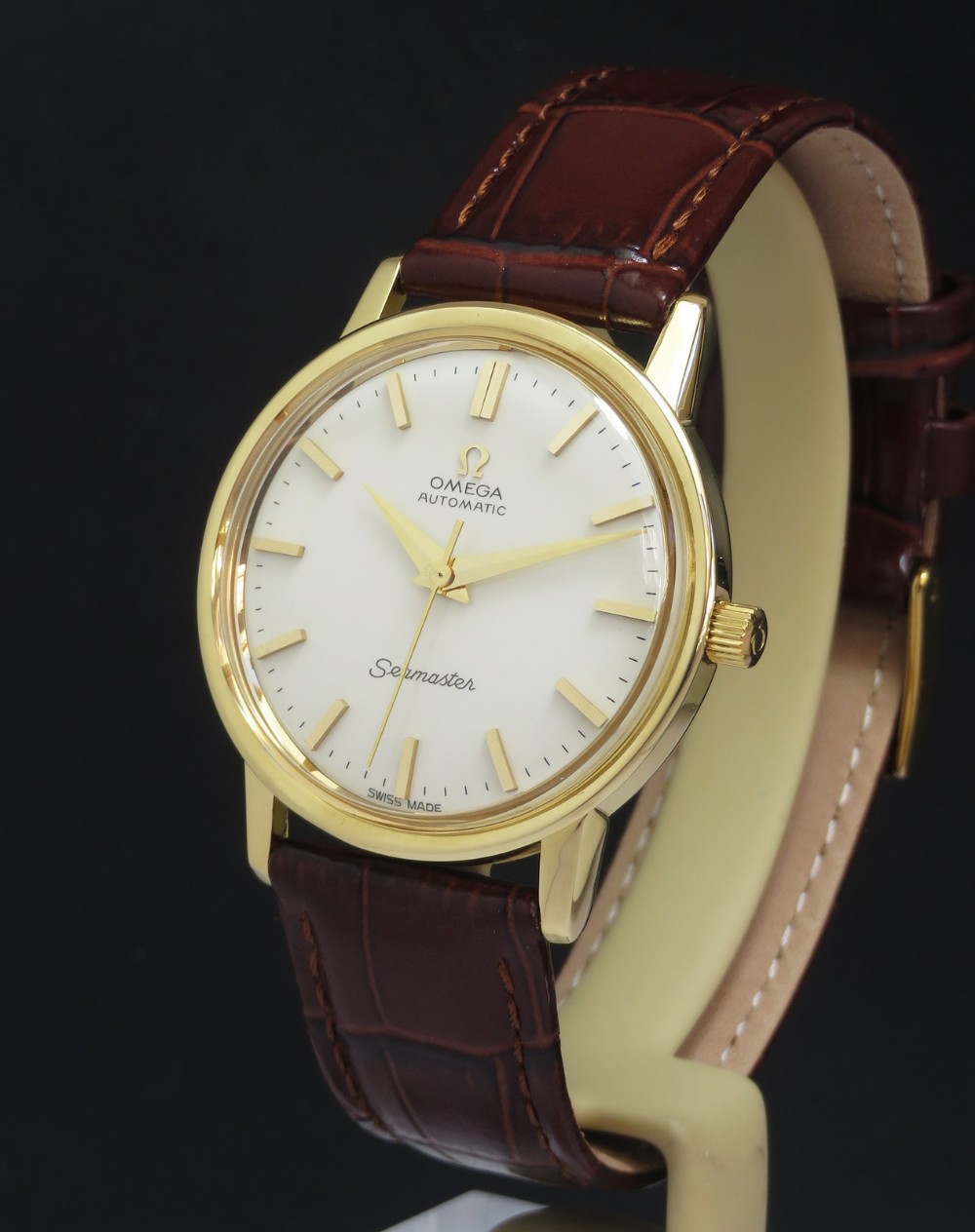 Rare Solid 18ct Gold Omega Seamaster Automatic c1963