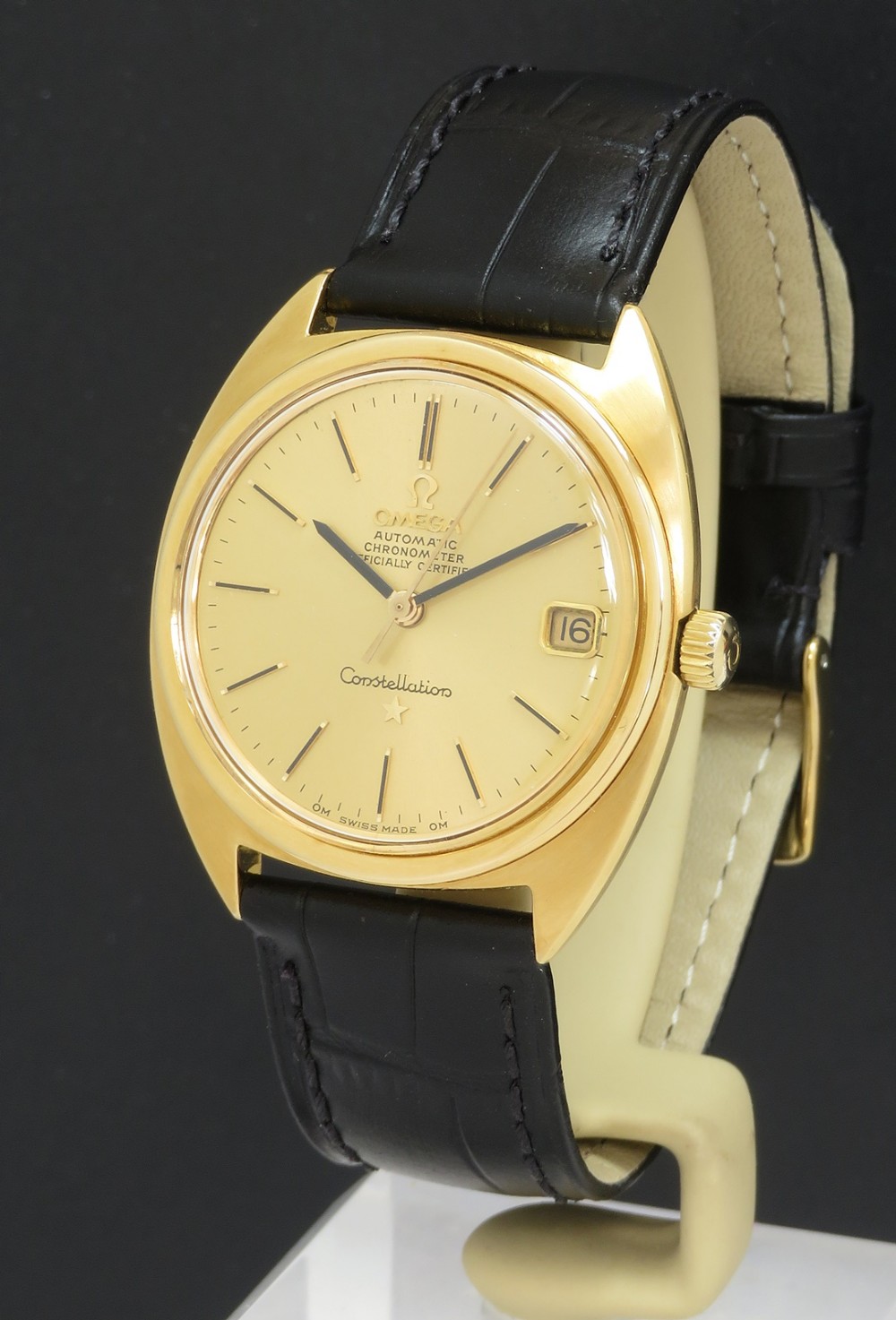 Solid 18ct Gold Omega Constellation 'C' Deluxe c1968