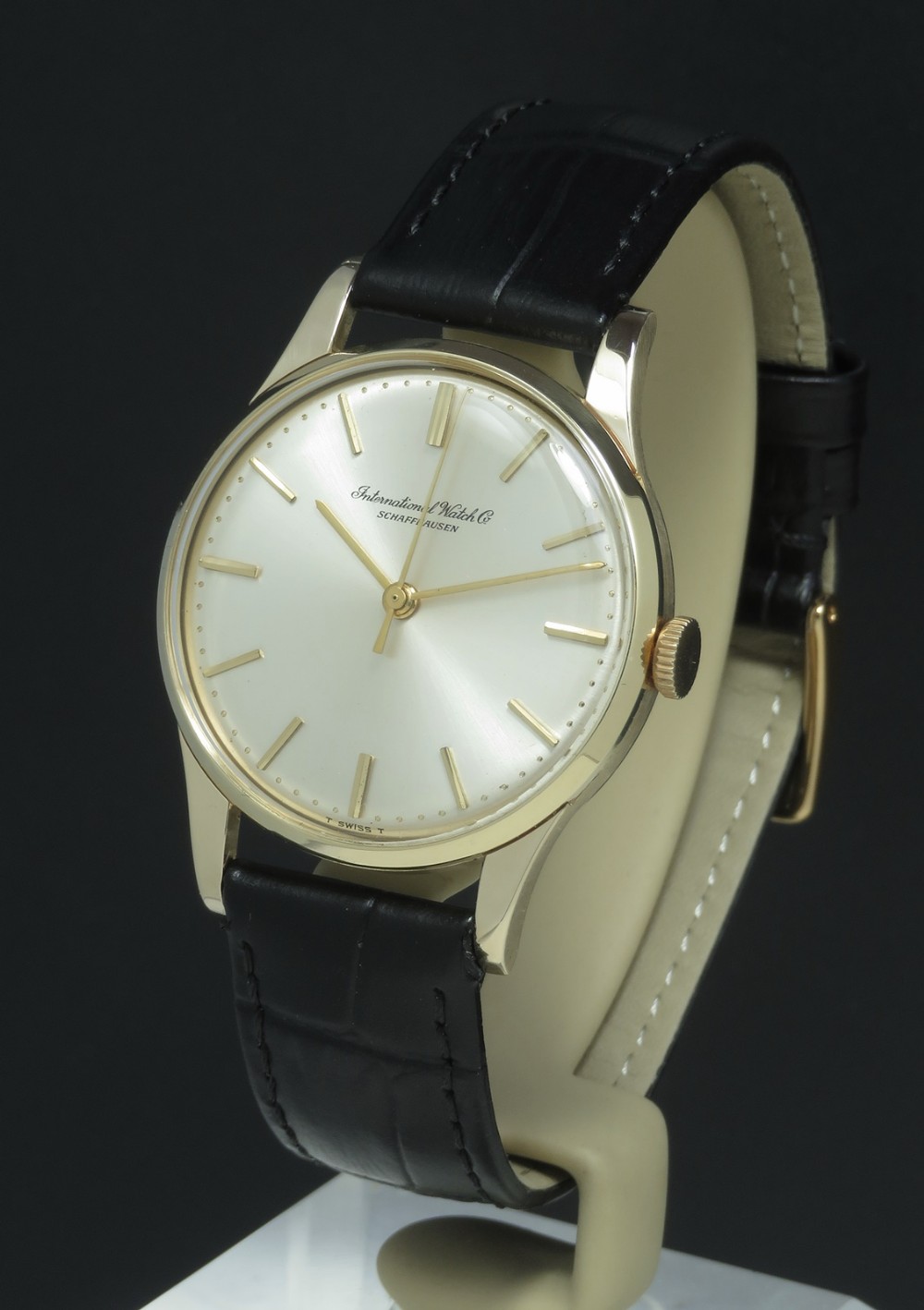 Solid 9ct Gold International Watch Company IWC Calibre 89 c1965