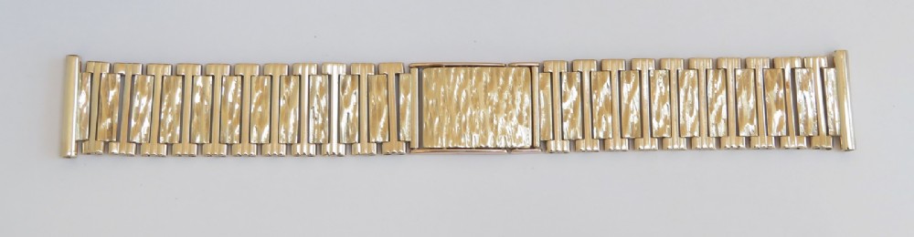 Solid 9ct Watch Bracelet or Strap c1960