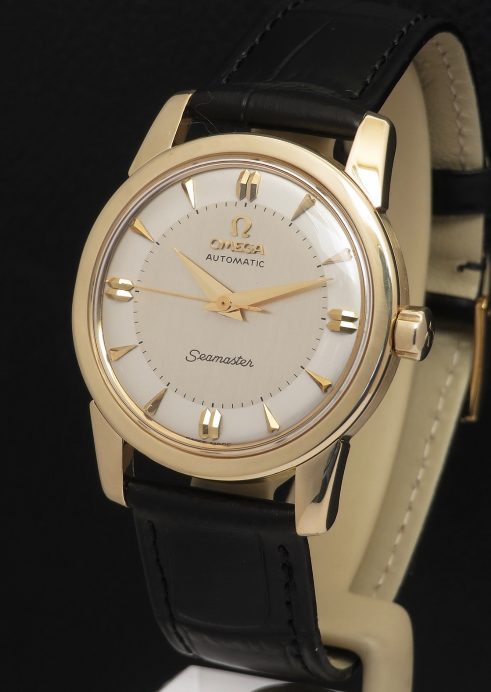 Heavy solid 18ct gold Omega Seamaster Automatic c1956