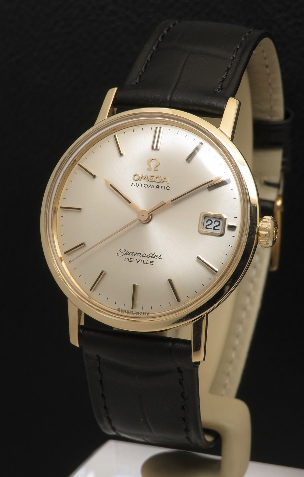Mint all original solid 18ct gold Omega Seamaster Deville Automatic 1967