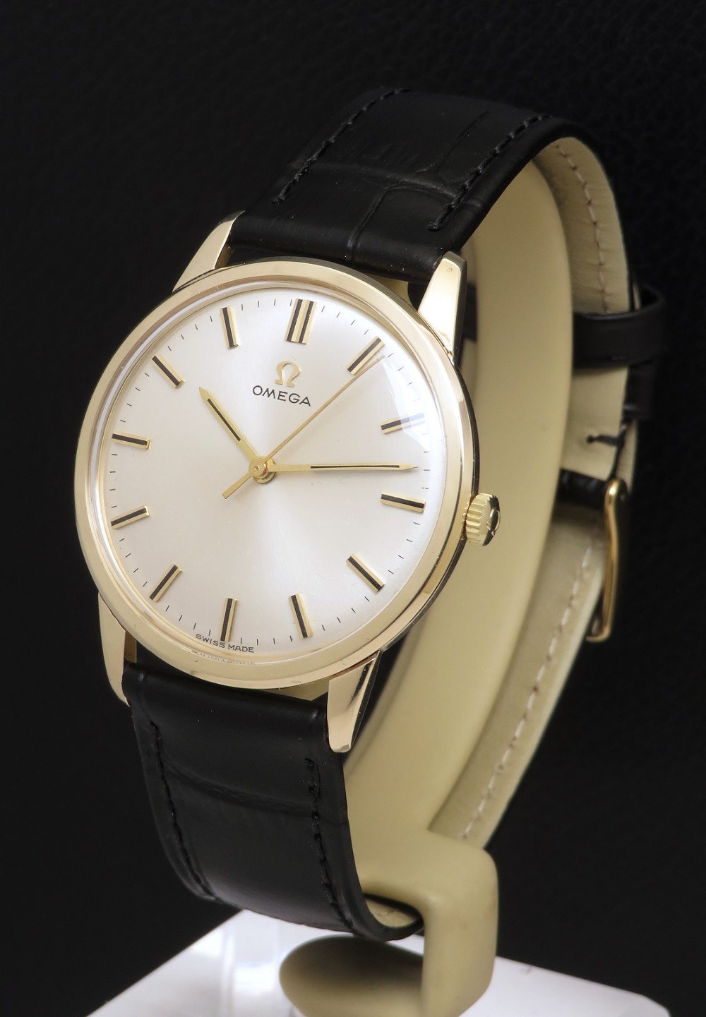 Mint all original solid 9ct gold Omega 601 1965