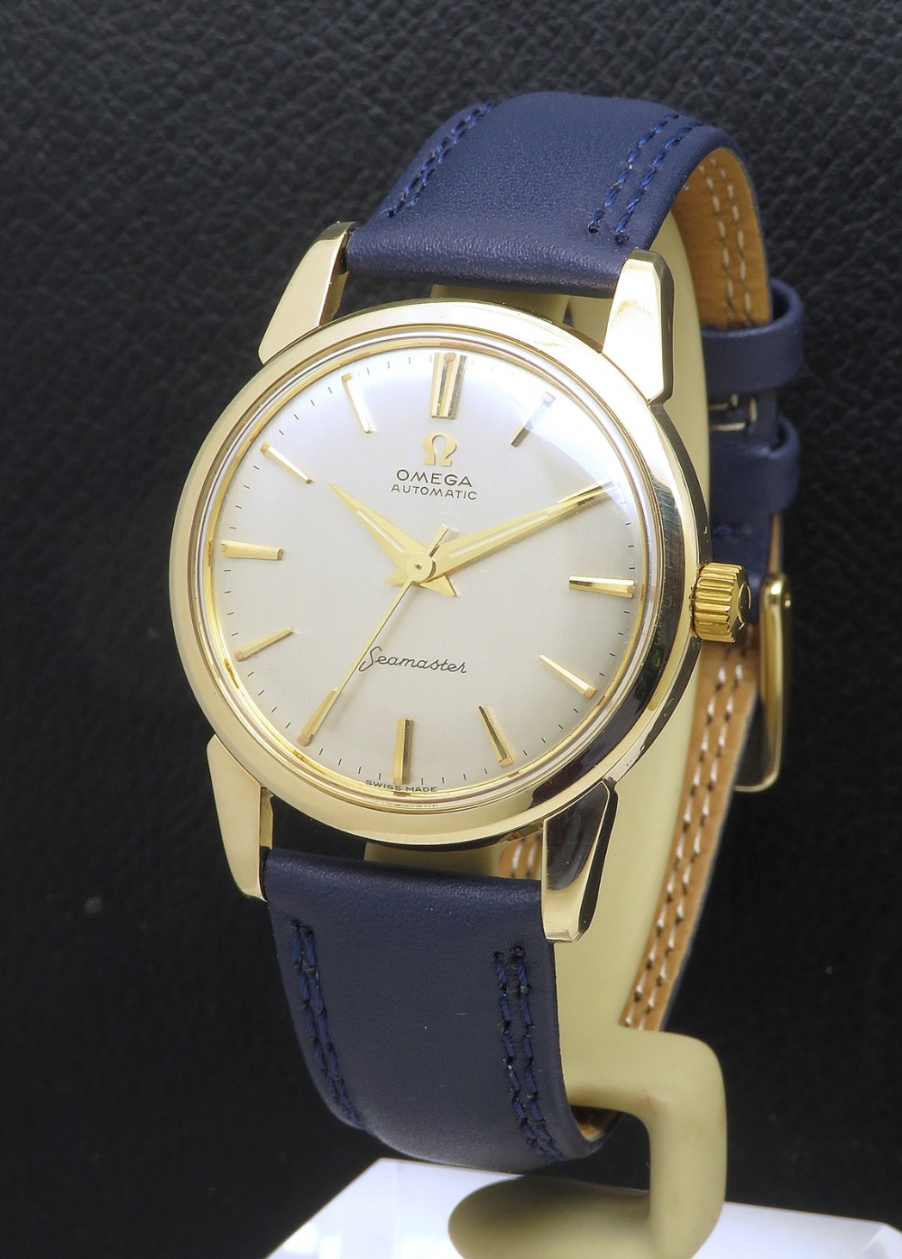 Near Mint Heavy Solid 9ct Gold Omega Seamaster Automatic c1962