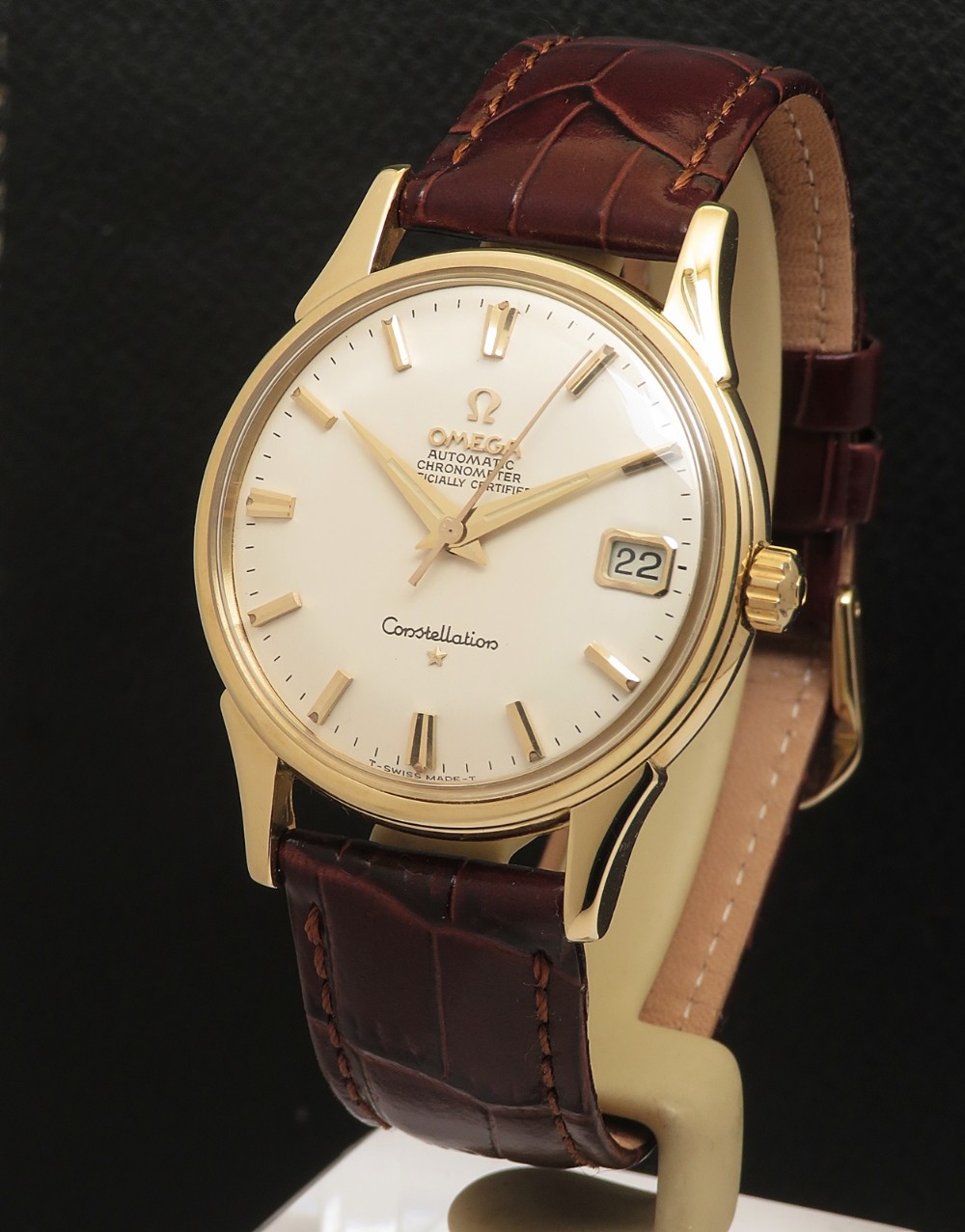 Superb Heavy Solid 18ct Gold Omega Constellation Automatic From 1965