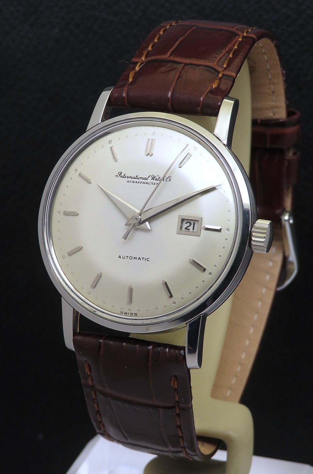 Near Mint All Original IWC 8531 Pie Pan Automatic From 1959