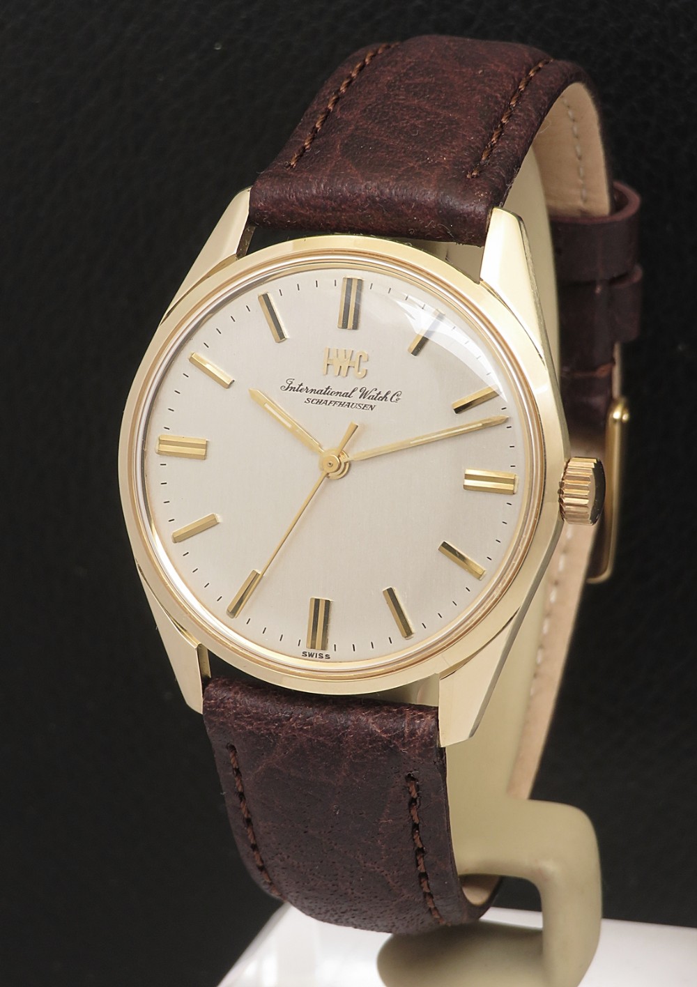 Very Rare Mint Condition Gold Filled Water Resistant IWC Calibre 89 From 1968
