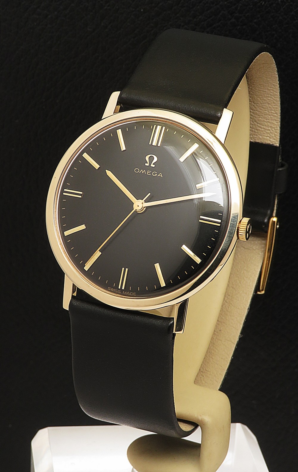 Superb Fully Restored Solid 9ct Gold Omega 601 Slimline From 1966