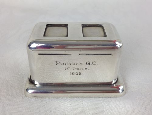 Novelty Edwardian Silver Stamp Dispenser Box William Hornby Solid Sterling Double Coil London 1903