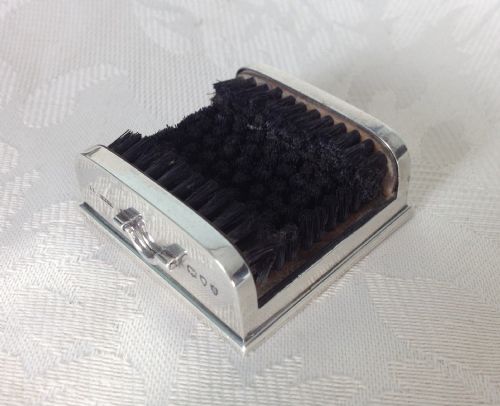 fig 1. Novelty Silver Pen Nib Wipe Sampson Mordan & Co. Victorian Boot Scraper London 1893