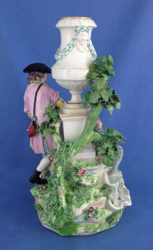 fig 2. 18thC Derby The Pastoral Fountain Group N12 Large Figural Group Patch Period William Duesbury c.1772
