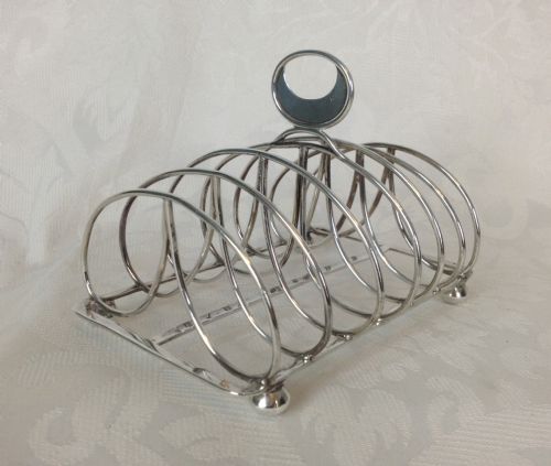 Antique Georgian Silver 6 Slice Toast Rack 1800 Solomon Hougham George III