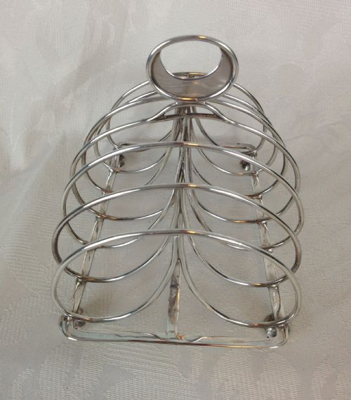 fig 1. Antique Georgian Silver 6 Slice Toast Rack 1800 Solomon Hougham George III