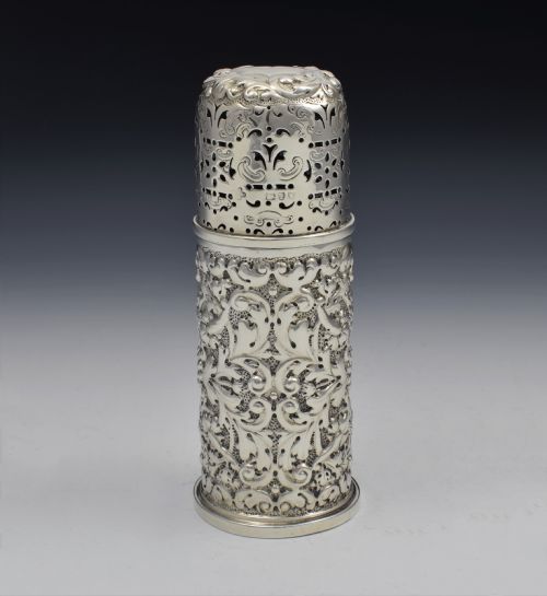 Victorian Silver Lighthouse Sugar Caster London 1894 Woodward & Co