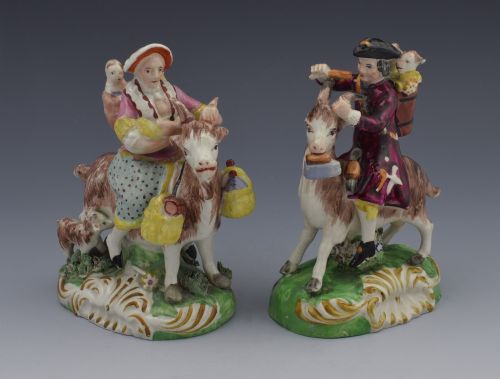 Staffordshire Figures the Welch Tailor & Family