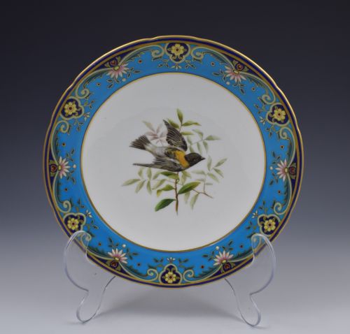Minton Aesthetic Japanese Cloisonne Comport Christopher Dresser Design