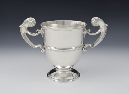 Victorian Silver Loving Cup Charles Stuart Harris Trophy