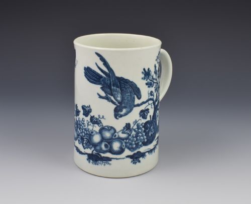 First Period Worcester Large Mug Parrot Pecking Fruit