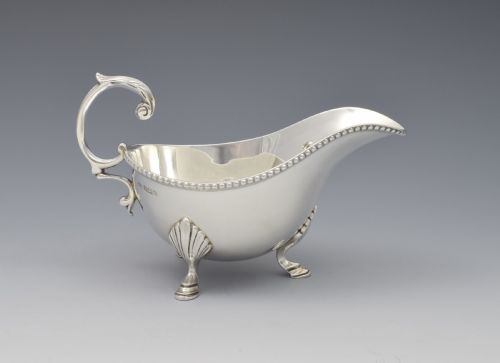 George V Silver Sauceboat Mappin & Webb 1911 Sauce Boat