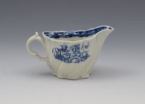 Liverpool Porcelain Seth Pennington Low Chelsea Ewer Cream Jug