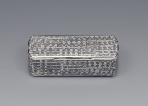 Fine French Silver & Niello Snuff Box, C.1870