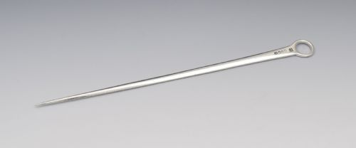 Georgian Silver 13" Meat Skewer 1795 George Smith III & William Fearn