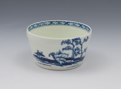 First Period Worcester Potted Meat Tub the Cannonball C.1758