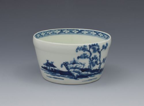 fig 1. First Period Worcester Potted Meat Tub The Cannonball c.1758