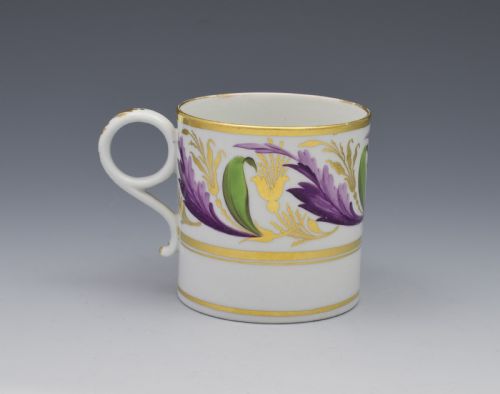 Barr, Flight & Barr Worcester Porcelain Coffee Can C.1810