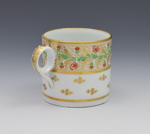 fig 1. Minton Porcelain Coffee Can Pattern 73, c.1810