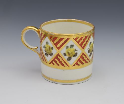 Georgian Derby Porcelain Coffee Can C.1810 Pattern 591