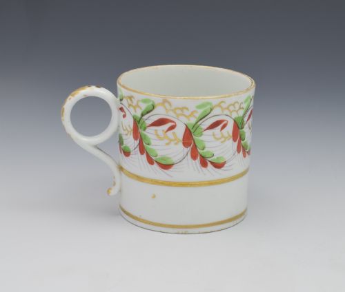 Barr, Flight & Barr Worcester Porcelain Coffee Can C.1810