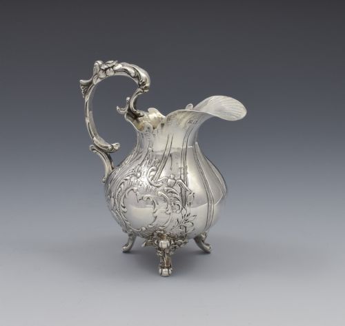 Sterling Silver Cream Jug Hanau Ludwig Neresheimer Import 1898