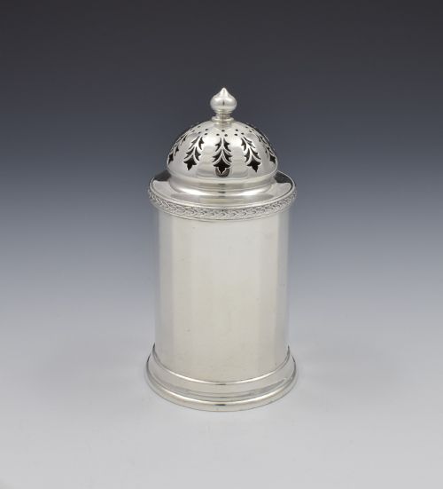 fig 1. Art Deco Mappin & Webb Silver Sugar Caster