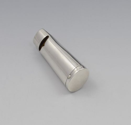 fig 1. Edwardian Silver Novelty Combination Whistle & Vesta Case
