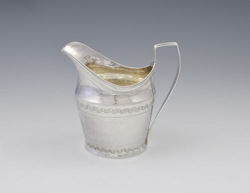 George III Silver Cream Jug London 1818