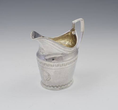 fig 1. George III Silver Cream Jug London 1818