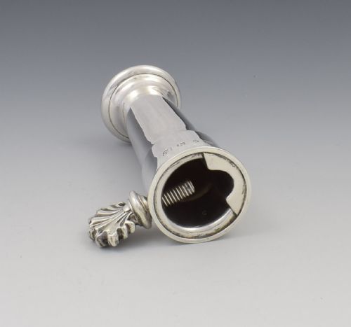 fig 1. Victorian English Silver Lamb Bone Holder